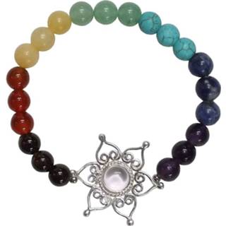 👉 Armband edelsteen active 7 Chakra's met Hanger Lotus 8900000380169