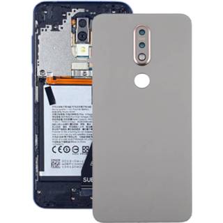 👉 Batterij zilver active achterkant voor Nokia 7.1 (zilver)