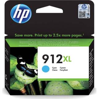 👉 Inktcartridge cyaan HP 912XL, 825 pagina's, OEM 3YL81AE#BGX, 192545866866