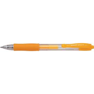👉 Gelpen oranje Pilot roller intrekbare G-2 neon abrikoos 4902505586446