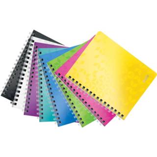 👉 Schrift Leitz WOW ft A5, gelijnd, geassorteerde kleuren 4002432107803