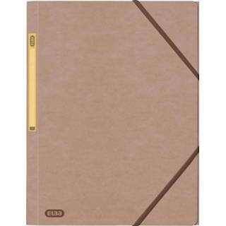 👉 Beige karton Oxford Touareg elastomap uit karton, ft A4, 3045050345548