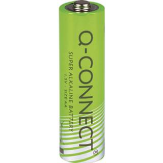 Batterij Q-Connect batterijen AA, blister van 4 stuks 5705831004894
