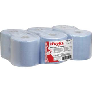 👉 Reinigingsdoekje Wypall reinigingsdoeken L10, 800 vellen per rol, pak van 6 rollen 5027375051753