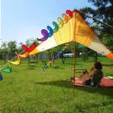 👉 Spinner active Outdoor Camping Rainbowtree Bunting Decoration, Grootte: 110 * 22 cm