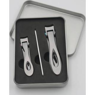 👉 Nagelknipper zilver active 3 in 1 nail art tool roestvrijstalen (zilver)