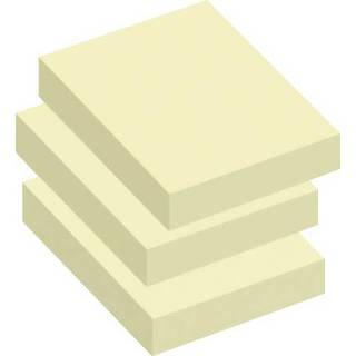 Geel One Size GeenKleur Powernotes info notes 50x40mm 3 bloks a 100 vel. 4044355788103