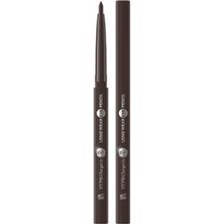 👉 Pencil bruin One Size GeenKleur Hypoallergenic - Hypoallergene Long Wear Eye #02 Brown 8719925790393
