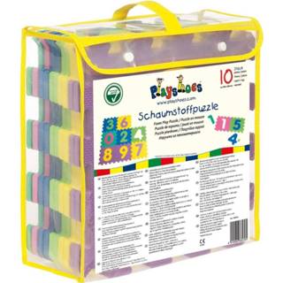 👉 Vloerpuzzel foam One Size meerkleurig Playshoes 10-delig 4010952335705