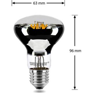 👉 Wit One Size GeenKleur E27 LED Filament Reflectorlamp 4W Extra Warm 3286991514222