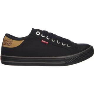 👉 Sneakers textiel men zwart Sneaker Levi's