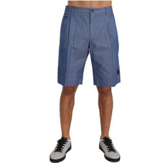 👉 Chino XL male blauw Crown Chinos Knees High Shorts