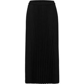 👉 Vrouwen zwart 16073773 Slfalexis Midi Skirt 1585460753493