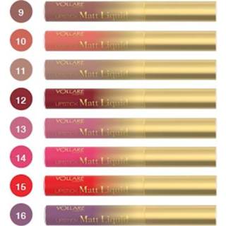 👉 Lippenstift One Size GeenKleur VOLLARE Liquid Matte Lipstick #11 Cappuccino 5902026645027