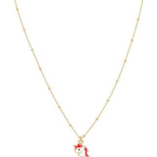 👉 Halsketting geelgoud One Size array TFT Collier Eenhoorn 1,4 mm 36 - 38 cm 8718834663477