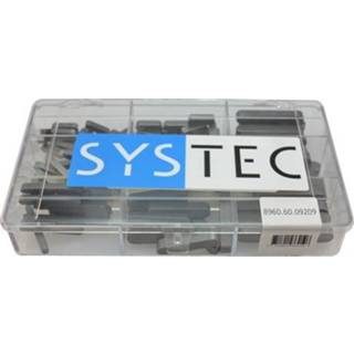 👉 Organizer active Systec 8960.60.09209 90-delige 9-vaks met inlegspieen DIN6885 8712811764126