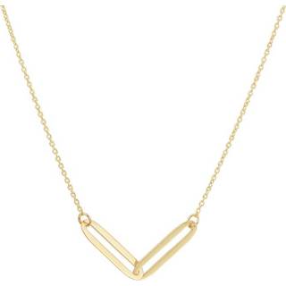 👉 Halsketting geelgoud One Size goudkleurig TFT Collier Schakel 0,9 mm 41 - 43 45 cm 8718834668670