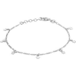 👉 Armband zilver One Size zilverkleurig TFT Sterren 1,4 mm 16 + 2 cm 8718834676552