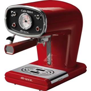 👉 Espressomachine rood Ariete Café Retro Espresso Machine -