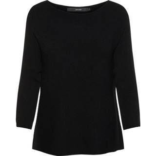 👉 Gebreide trui XL vrouwen zwart 3/4-mouw