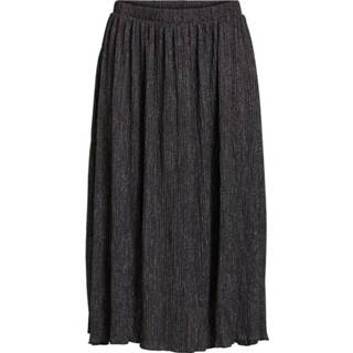 👉 Middellange rok XL l vrouwen zwart Glitter