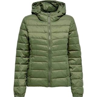 👉 Gewatteerde jas XL l s m vrouwen groen Korte