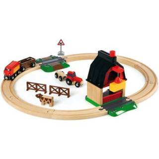 👉 BRIO Treinset met boerderij - 33719