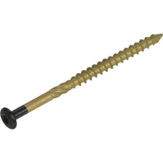 👉 Zwarte active Dynaplus 0284.08.25905 Gevelschroef - Outdoor kop TX20 4.0 x 50/28mm (200st) 8712811017222