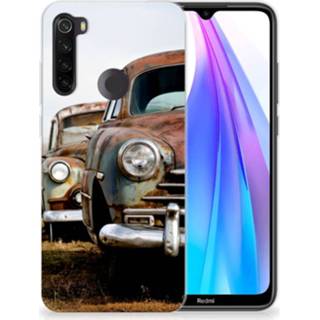 👉 Siliconen hoesje Xiaomi Redmi Note 8T met foto Vintage Auto 8720215972795