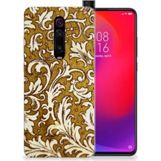 👉 Siliconen hoesje goud Xiaomi Mi 9T Pro | Redmi K20 Barok 8720215972917