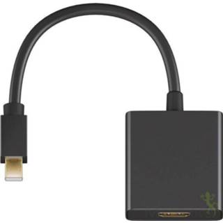 👉 DisplayPort zwart Microconnect MDPHDMIB kabeladapter/verloopstukje Mini HDMI 1.2 5711783504955