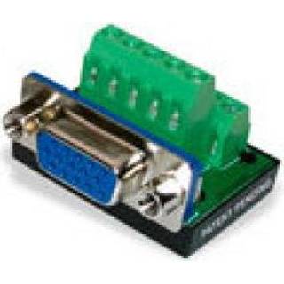 👉 D-sub connector Intronics schroefcontacten, paneelmontage 8716065262780
