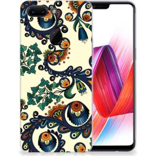 👉 Siliconen hoesje OPPO R15 Pro Barok Flower 8720215001594