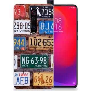 👉 Siliconen hoesje Xiaomi Mi 9T Pro | Redmi K20 met foto Kentekenplaten 8720215030211