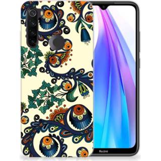 👉 Siliconen hoesje Xiaomi Redmi Note 8T Barok Flower 8720215032192