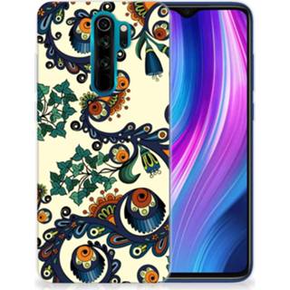 👉 Siliconen hoesje Xiaomi Redmi Note 8 Pro Barok Flower 8720215206609