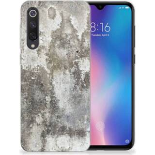 👉 Siliconen hoesje Xiaomi Mi 9 SE TPU Beton Print 8720215234138