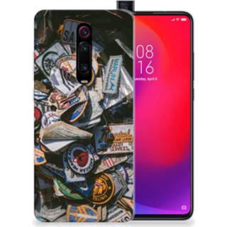 👉 Siliconen hoesje Xiaomi Mi 9T Pro | Redmi K20 met foto Badges 8720215404708