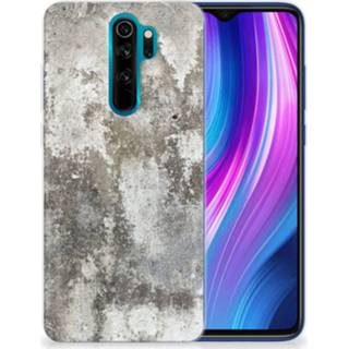 👉 Siliconen hoesje Xiaomi Redmi Note 8 Pro TPU Beton Print 8720215456967