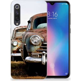 👉 Siliconen hoesje Xiaomi Mi 9 SE met foto Vintage Auto 8720215525021