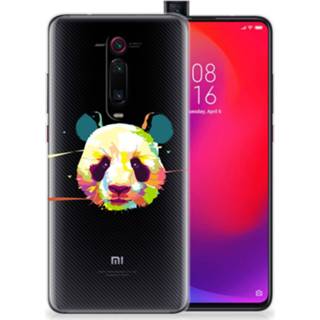 👉 Telefoonhoes Xiaomi Mi 9T Pro | Redmi K20 Telefoonhoesje met Naam Panda Color 8720215550115