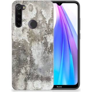 👉 Siliconen hoesje Xiaomi Redmi Note 8T TPU Beton Print 8720215568721