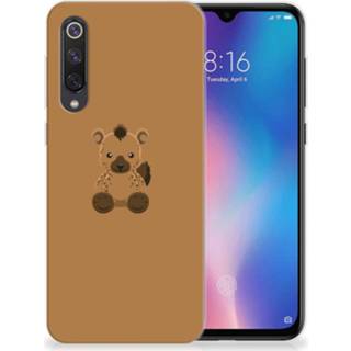 👉 Telefoonhoes baby's Xiaomi Mi 9 SE Telefoonhoesje met Naam Baby Hyena 8720215704600