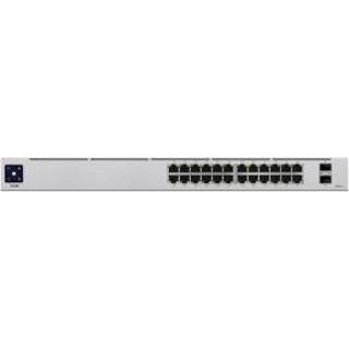 👉 Zilver mannen Ubiquiti Networks UniFi 24-Port PoE Managed L2/L3 Gigabit Ethernet (10/100/1000) 1U Power ove