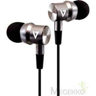 👉 Hoofdtelefoon zilver V7 HA111-3EB hoofdtelefoon/headset In-ear 662919104530