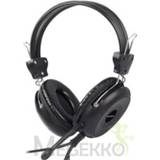 👉 Hoofdtelefoon zwart A4Tech HS-30 Hoofdband Stereofonisch 4711421847896