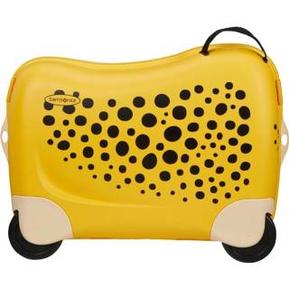 👉 Dream Rider geel Cheetah C polypropyleen Samsonite Suitcase C. 5400520051257