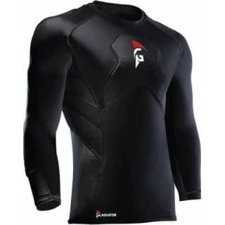 👉 Shirt s zwart Gladiator Sports Beschermings / Ondershirt voor keepers 8719925602481