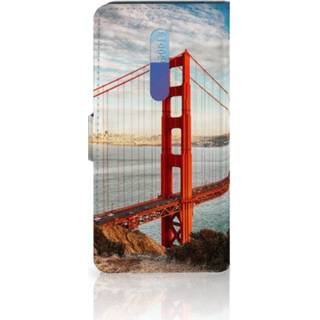 👉 Flipcover Xiaomi Redmi K20 Pro Flip Cover Golden Gate Bridge 8720215864144