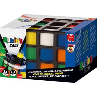 👉 Magische kubus kunststof One Size meerkleurig Jumbo Rubiks Cage 10 x cm 8710126121689